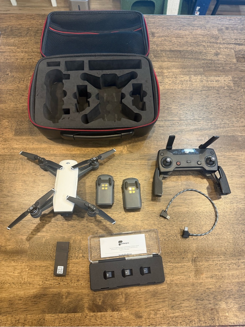 DJI Spark Drone Bundle – Excellent Condition OR BEST OFFER!